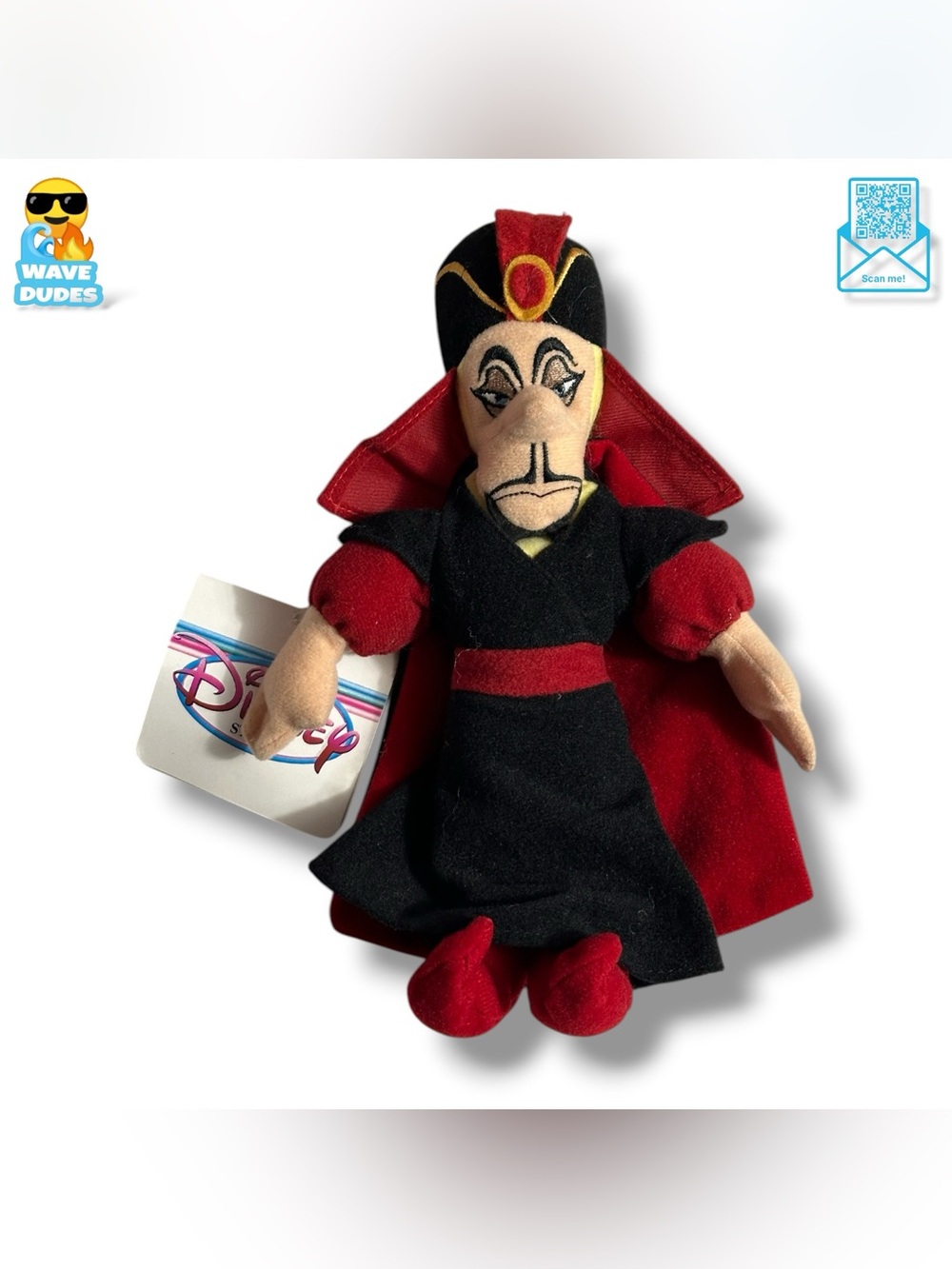 The Disney Store Aladdin Jafar Mini Plush
